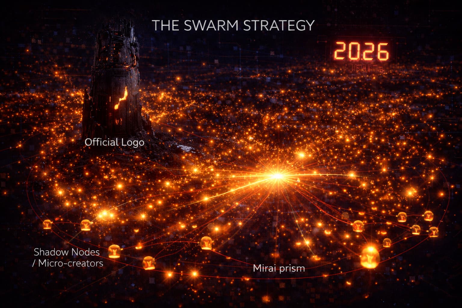 「公式アカウント」がブランドを殺す？ 2026年、TikTokを支配する“蜂群（スウォーム）型”広告とMiraiのノード帰属